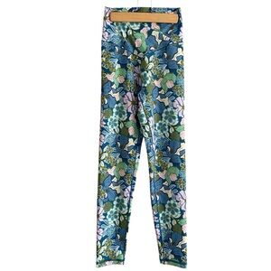 Aerie OFFLINE Real Me Super Soft Floral Leggings Like New Women’s Size S-M